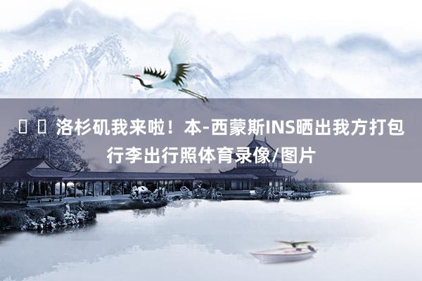 ✈️洛杉矶我来啦！本-西蒙斯INS晒出我方打包行李出行照体育录像/图片