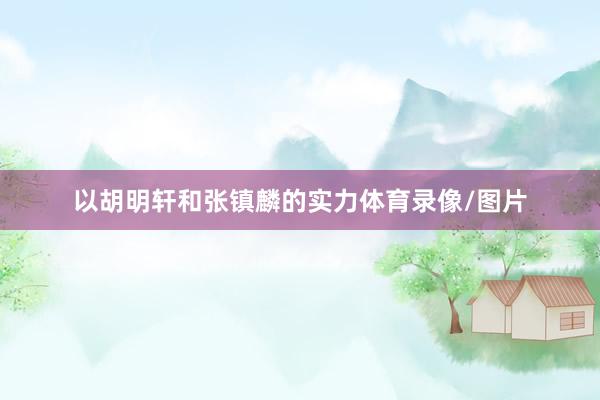 以胡明轩和张镇麟的实力体育录像/图片