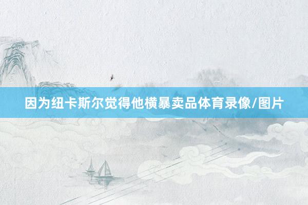 因为纽卡斯尔觉得他横暴卖品体育录像/图片