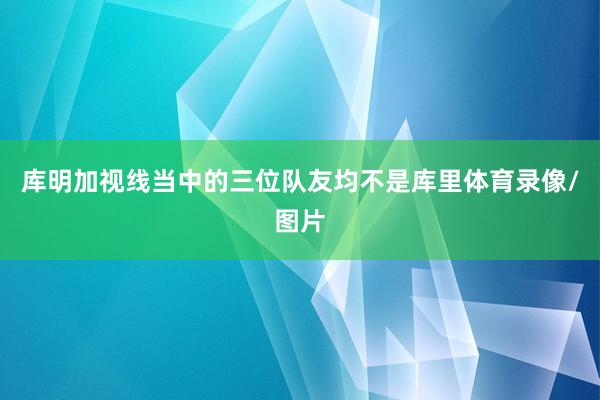 库明加视线当中的三位队友均不是库里体育录像/图片