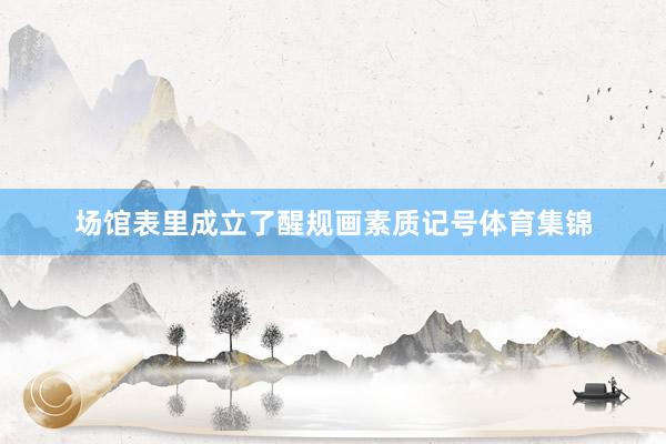 场馆表里成立了醒规画素质记号体育集锦
