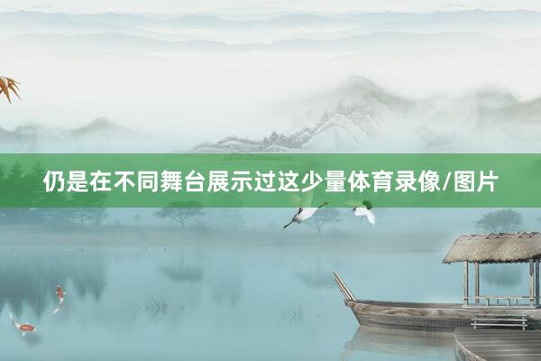 仍是在不同舞台展示过这少量体育录像/图片