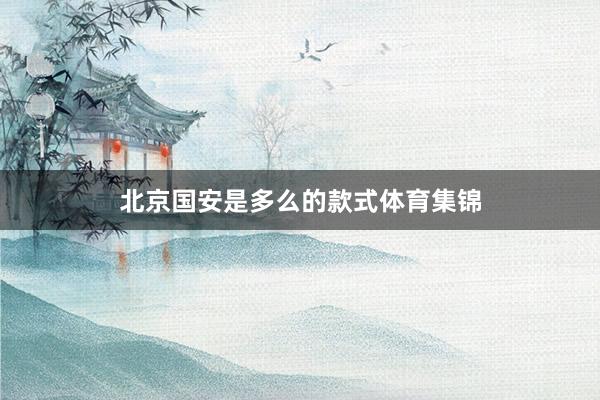 北京国安是多么的款式体育集锦