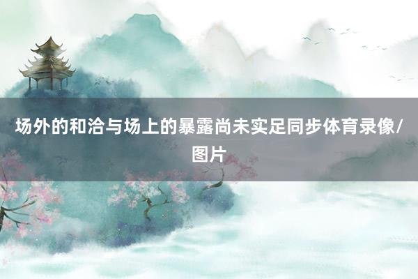 场外的和洽与场上的暴露尚未实足同步体育录像/图片