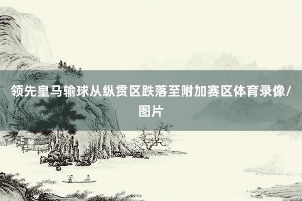 领先皇马输球从纵贯区跌落至附加赛区体育录像/图片