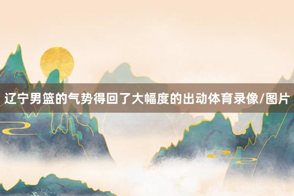 辽宁男篮的气势得回了大幅度的出动体育录像/图片