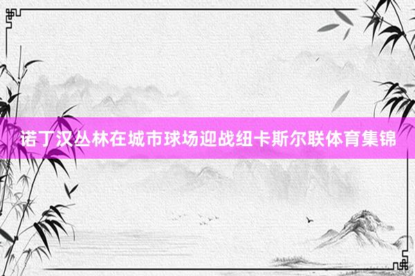 诺丁汉丛林在城市球场迎战纽卡斯尔联体育集锦