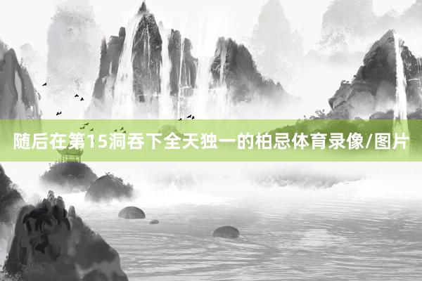随后在第15洞吞下全天独一的柏忌体育录像/图片