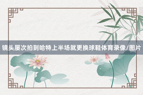 镜头屡次拍到哈特上半场就更换球鞋体育录像/图片